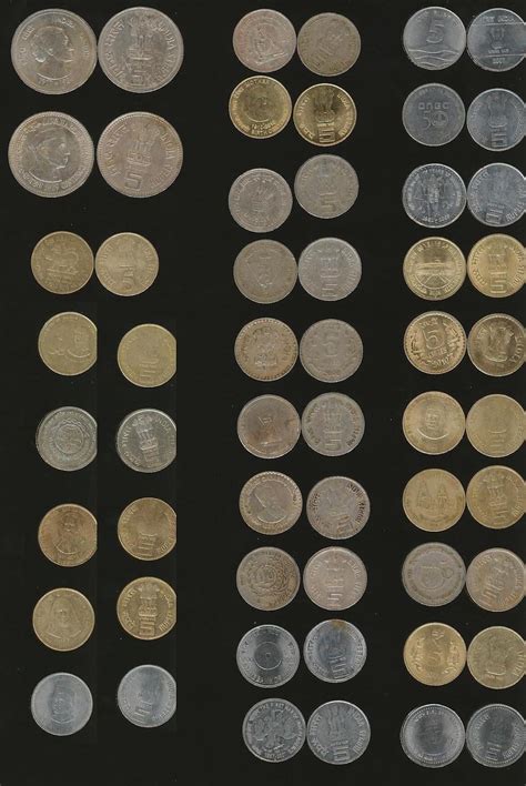 Jk Collection World: 33 DIFFERENT TYPES 5 RUPEE COINS