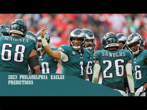 2023 Philadelphia Eagles Predictions - YouTube