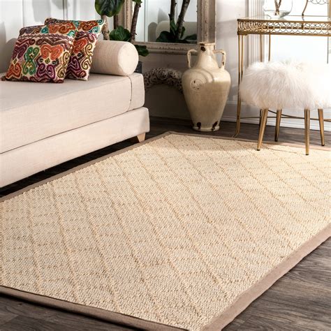 Bordered Donnetta Sisal Rug | Sisal area rugs, Sisal rug, Natural area rugs