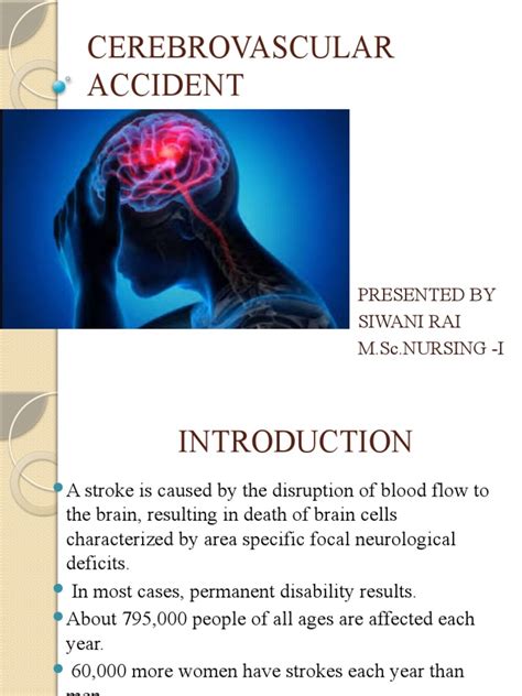 Understanding Cerebrovascular Accidents: Causes, Symptoms, Diagnosis ...