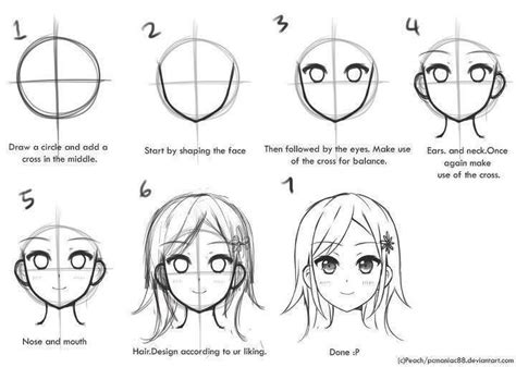 Female faces | Anime drawings, Manga drawing, Anime tutorial