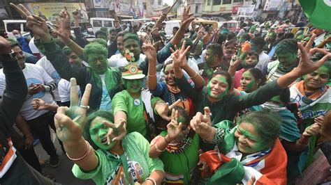 TMC sweeps Kolkata Municipal Corporation election with 134 seats, BJP bags 3 wards - Kolkata ...