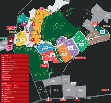 2022 map : r/Leedsfestival