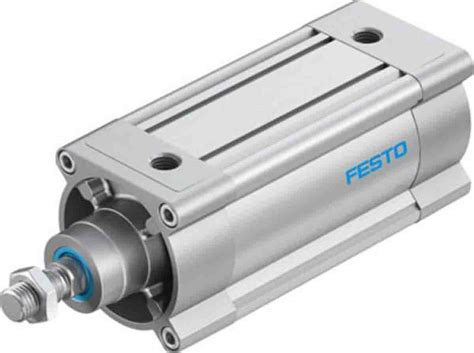 DSBC-100-125-PPSA-N3 | Festo Pneumatic Piston Rod Cylinder - 1384895, 100mm Bore, 125mm Stroke ...