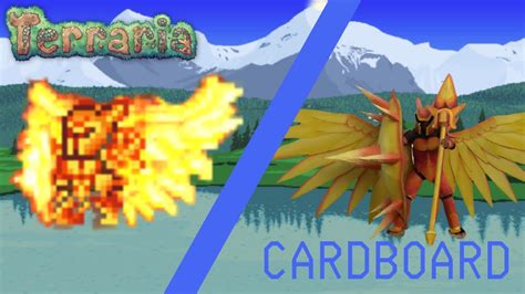 Terraria Cosplay - Building Cardboard Solar Wings - 2,000 Sub Special ...