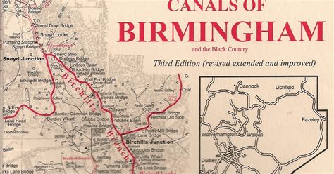 Captain Ahab's Watery Tales: Canals of Birmingham - Map