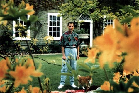 One of the last known photos of Freddie Mercury, taken by his partner ...