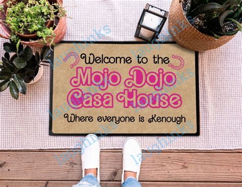 Mojo Dojo Casa House Doormat NEW Welcome To The Casa Dojo Mojo House ...