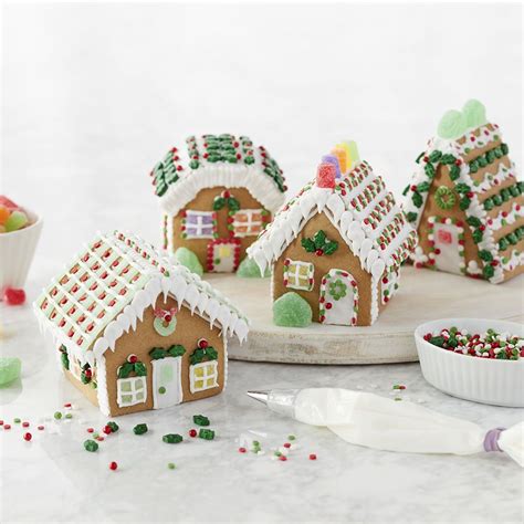 Have some fun these holidays as you decorate this gingerbread mini ...