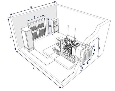 Standard Fire Pump Generator (mechanical) CAD Files, DWG