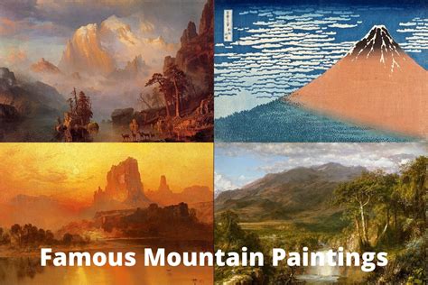 10 Most Famous Mountain Paintings - Artst