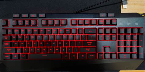 Asus Red Backlit Keyboard V2, Asus, Keyboard, Gaming, New, Computers ...