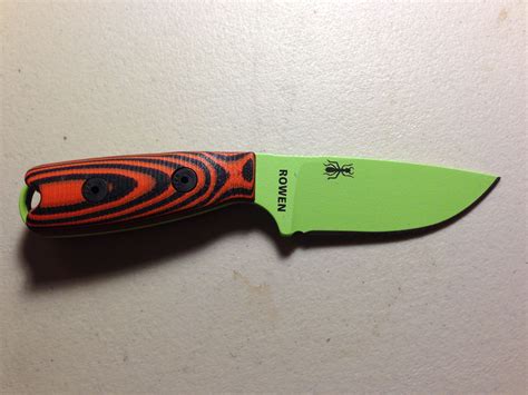 Esee Venom Green Izula W/orange Tiger Stripe Scales - Hammock Forums Gallery