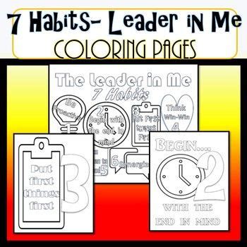 7 Habits Coloring Pages