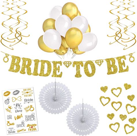 Gold Glitter Bachelorette Party Decorations - Giftington