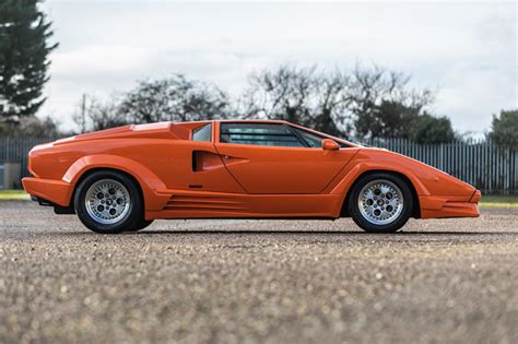 25TH Anniversary Lamborghini Countach Featured in Race Retro Auction