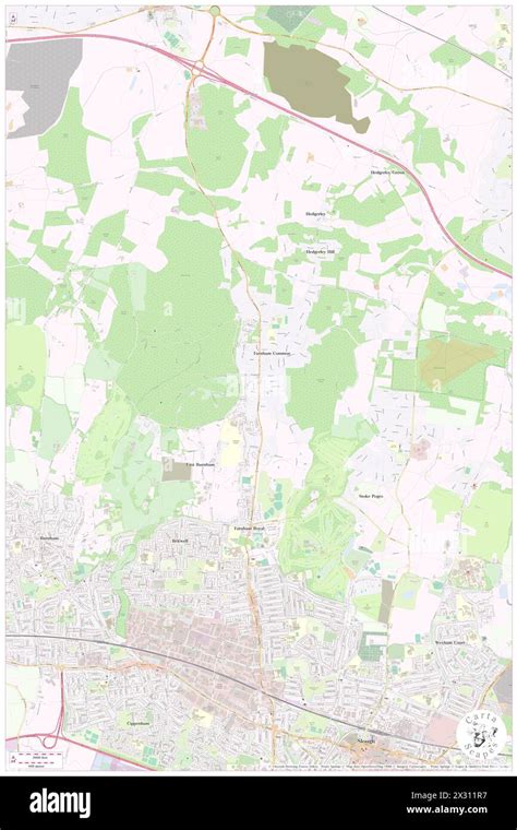 Farnham common map hi-res stock photography and images - Alamy