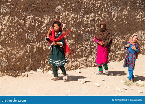 Afghanistan Refugee Camp Children in the North West Editorial Stock Photo - Image of airfield ...