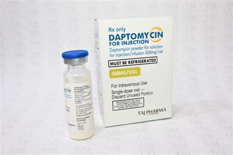 Daptomycin for Injection 500mg Manufacturer & PAN in India