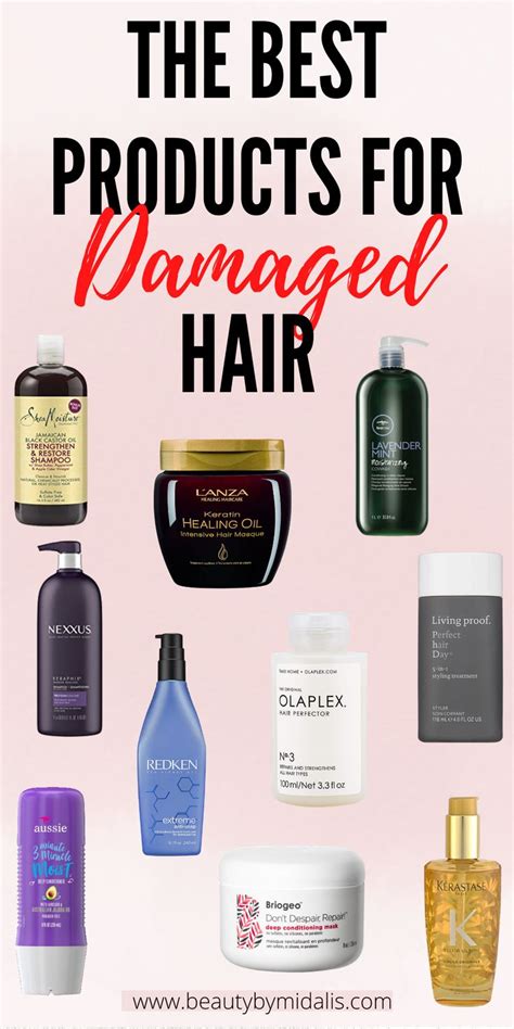 THE BEST PRODUCTS FOR DAMAGED HAIR in 2020 | Products for damaged hair, Damage hair care, Hair ...