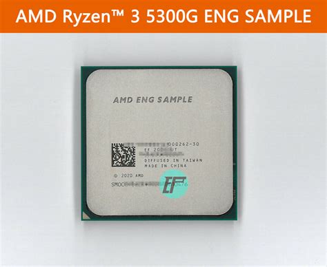 AMD Cezanne Ryzen 3 5300G ES listed on eBay with decent performance ...