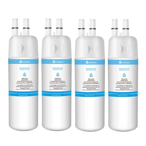 Bluaqua BL-Filter1 Replacement fWhirlpool WRS321SDHZ water filters (ED ...