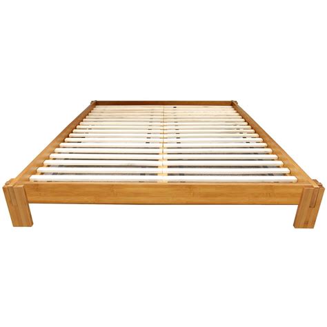 Tatami Platform Bed - Bamboo | Homemade beds, Router woodworking, Platform bed