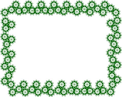 Green Border Frame, Nature Inspired, Elegant Frame, Eco Friendly, Decorative Border PNG