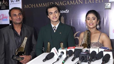 International Icon Awards 2020: Mohsin Khan and Shivangi Joshi Win Best Jodi Award