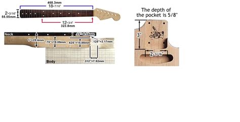 Building Things Backwards: Fender Neck Dimensions from Warmoth