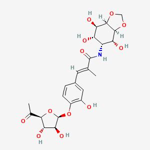 Hygromycin A | C23H29NO12 | CID 6433481 - PubChem