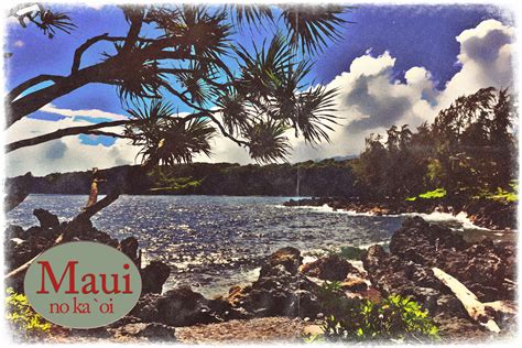 Maui Travel Postcard Poster Free Stock Photo - Public Domain Pictures