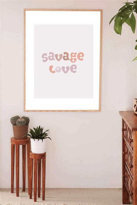 Savage Love Print - Etsy