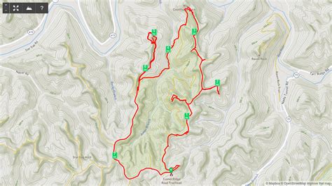 Auxier Ridge - Double Arch Loop and Spurs — Kentucky Hiker Project