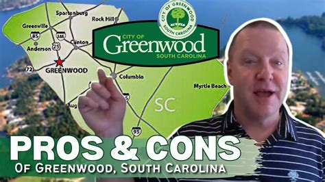 Pros and Cons of Living in Greenwood, South Carolina Clinton Anderson ...