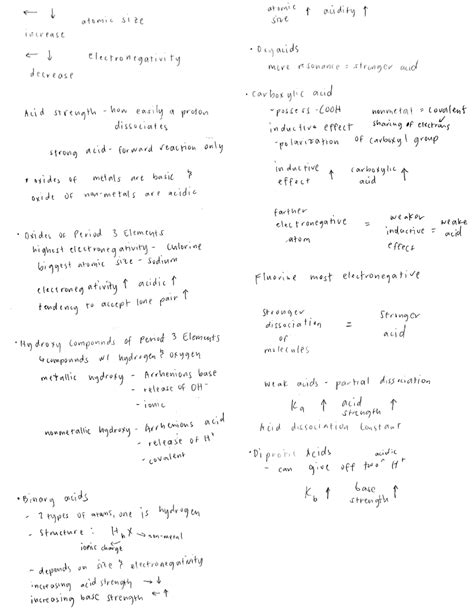 Chemical Structure Effects on Acidity - chemistry - Studocu