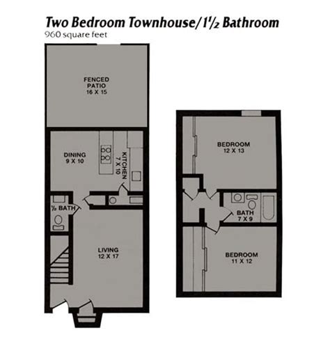 Floorplans | The Colony Apartments and Townhomes - Richfield, MN