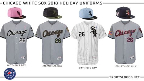 Chicago White Sox 2018 Holiday Uniforms | Chris Creamer's SportsLogos ...