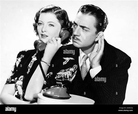 William powell and myrna loy double wedding Black and White Stock Photos & Images - Alamy