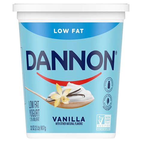 Dannon Vanilla Lowfat Yogurt - Shop Yogurt at H-E-B