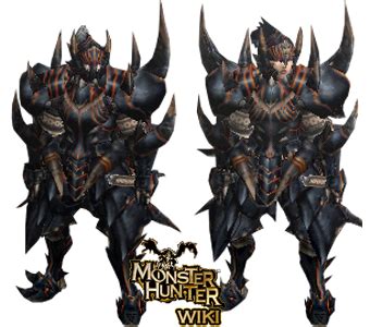 Dark Akantor Armor (Blade) | Monster Hunter Wiki | FANDOM powered by Wikia