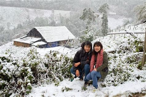 Snow to fall in Sa Pa as cold front moves into northern Vietnam ...