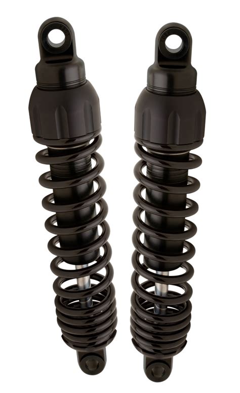 Progressive 444 Heavy Duty Black 13.5" Rear Shocks for 1977-2019 Harley Models | JT's CYCLES