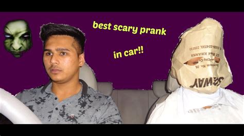 best scary prank in car!! - YouTube