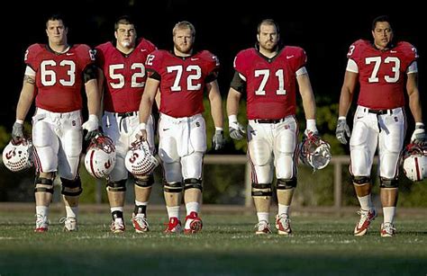 Cardinal offensive line puts blue collar on