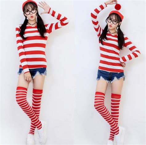 Women Where's Waldo Costume | Costume Party World