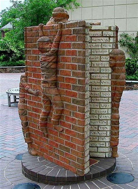 Incredible Brick Sculptures by Brad Spencer | Brick art, Outdoor art, Sculpture art