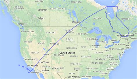 Understanding the distance from Hawaii to California