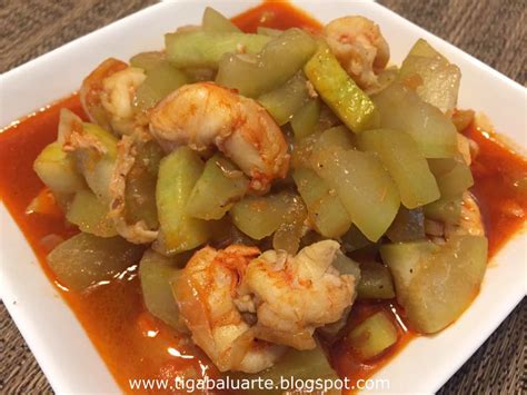 Ginisang Upo with Shrimp Recipe