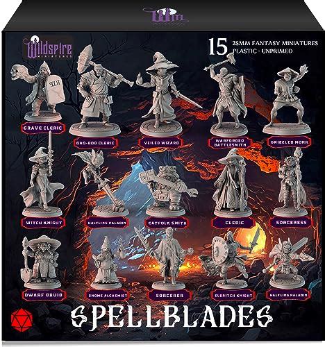 Wildspire 15 Spellblades - Hero & NPC Characters for DND Miniatures ...